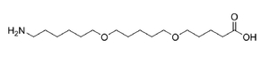 5-((5-((6-aminohexyl)oxy)pentyl)oxy)pentanoic acid