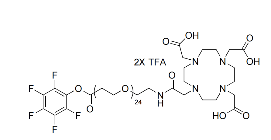  DOTA-tris(acid)-amido-PEG24-TFP ester